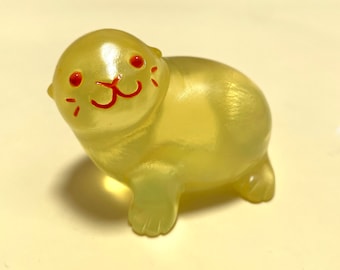 Lemon Candy Sea Lion Figurine