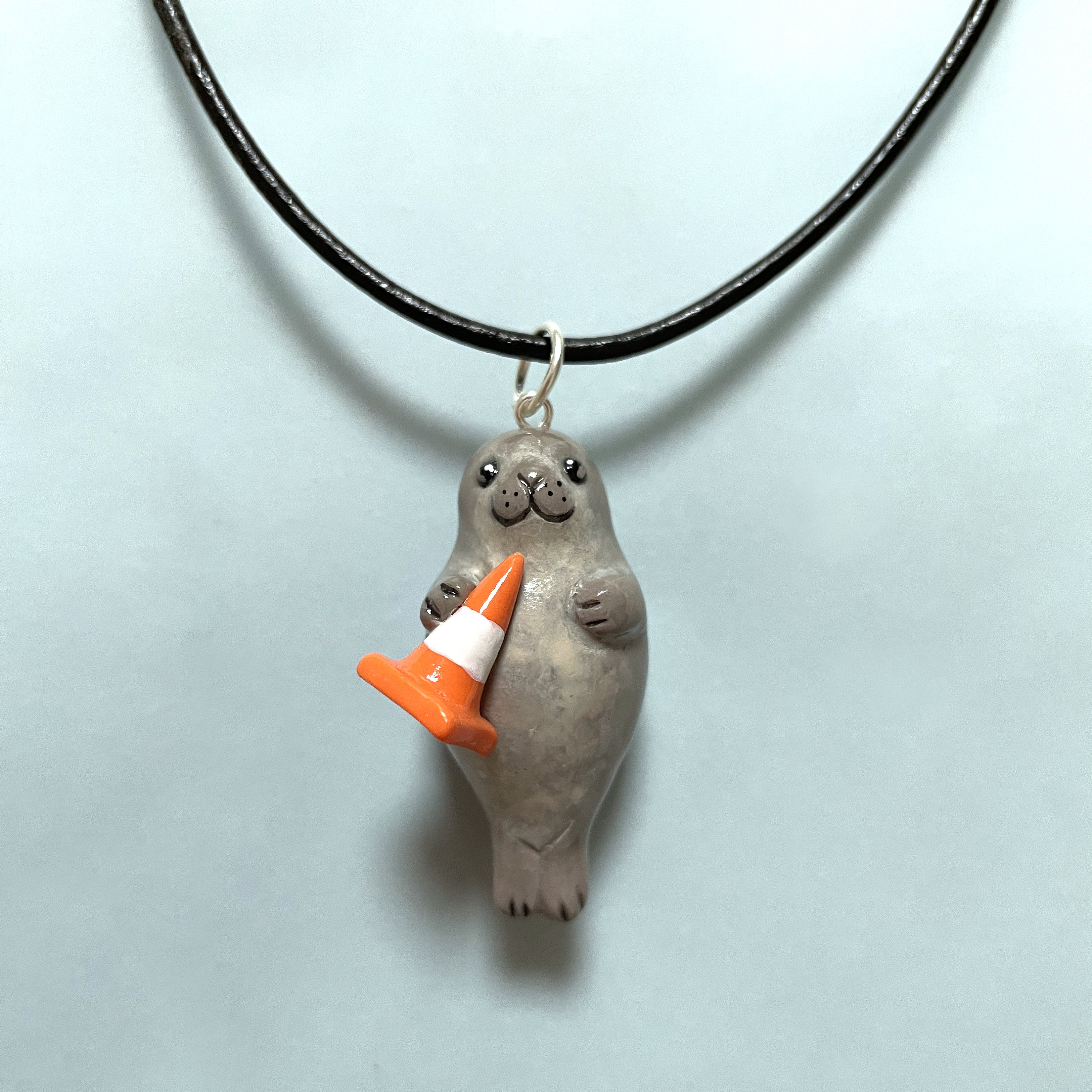 Neil the Seal Necklace, Cute Australian Jewellery Handmade With