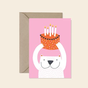 Birthday Bear Birthday Card