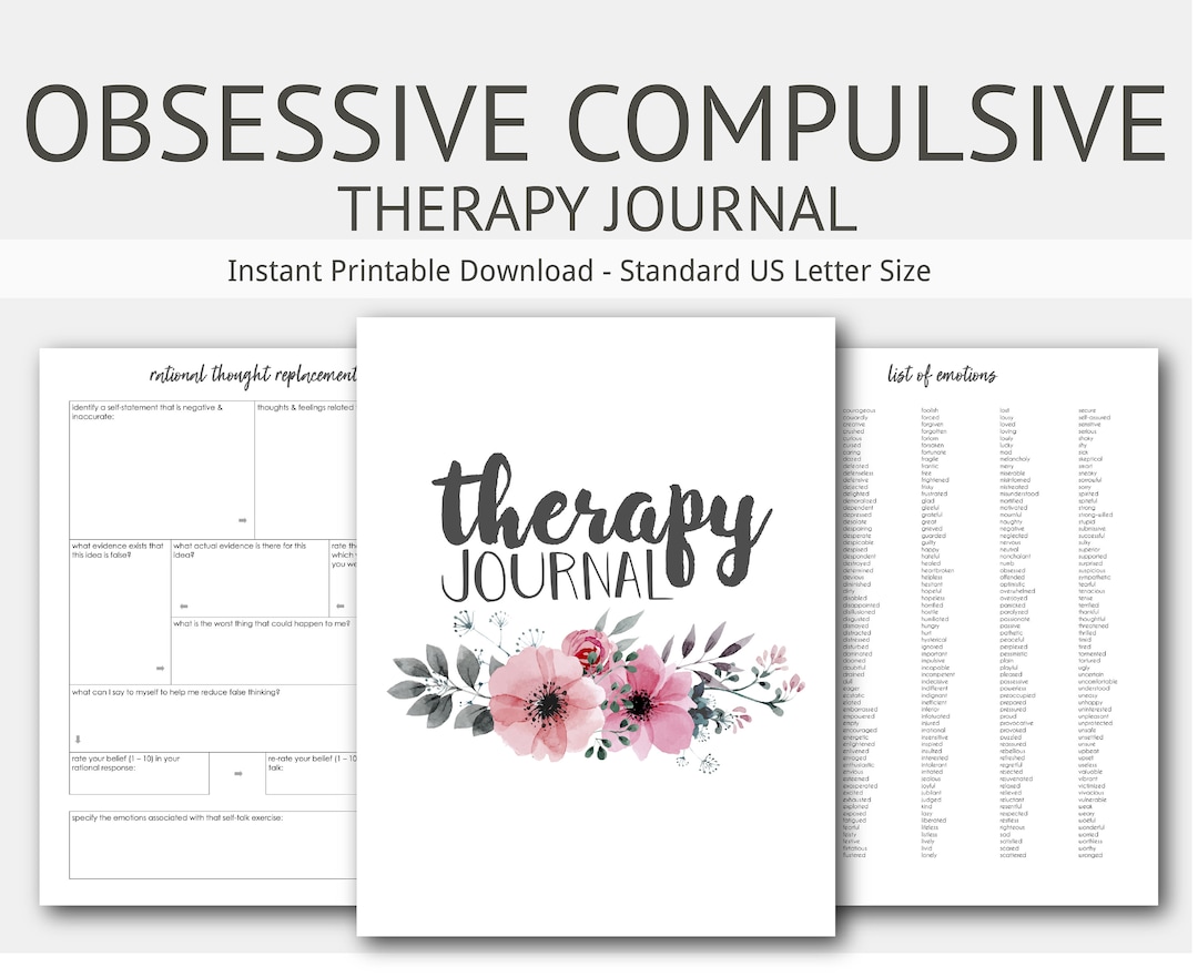 Obsessive Compulsive Disorder Therapy Journal: Mental Health, OCD ...