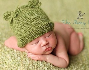 KNITTING PATTERN Baby Hat, Cub Hat, Newborn Hat, Easy Knitting Pattern, Baby Shower Gift, PDF Instant Download