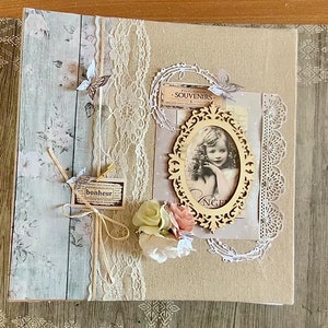 Álbum de scrapbooking para recuerdos de la infancia 50 fotos