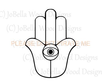 hamsa svg etsy