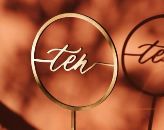 Anna - circle table numbers