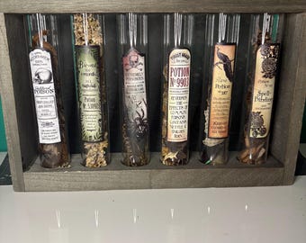 6 vial set of oddities