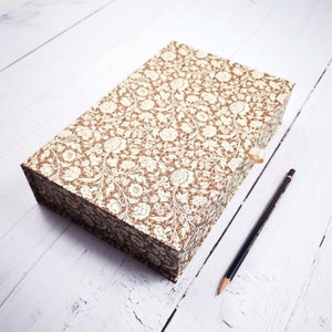 Caja grande de libros, caja con apertura de libros, caja personalizada de recuerdos