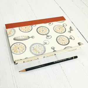 Journal Intime Montres Vintage, livre personnalisé, carnet fait main, reliure