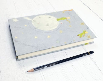 Custom Journal Little Prince, journal and notebooks, secret diary, newborn gift