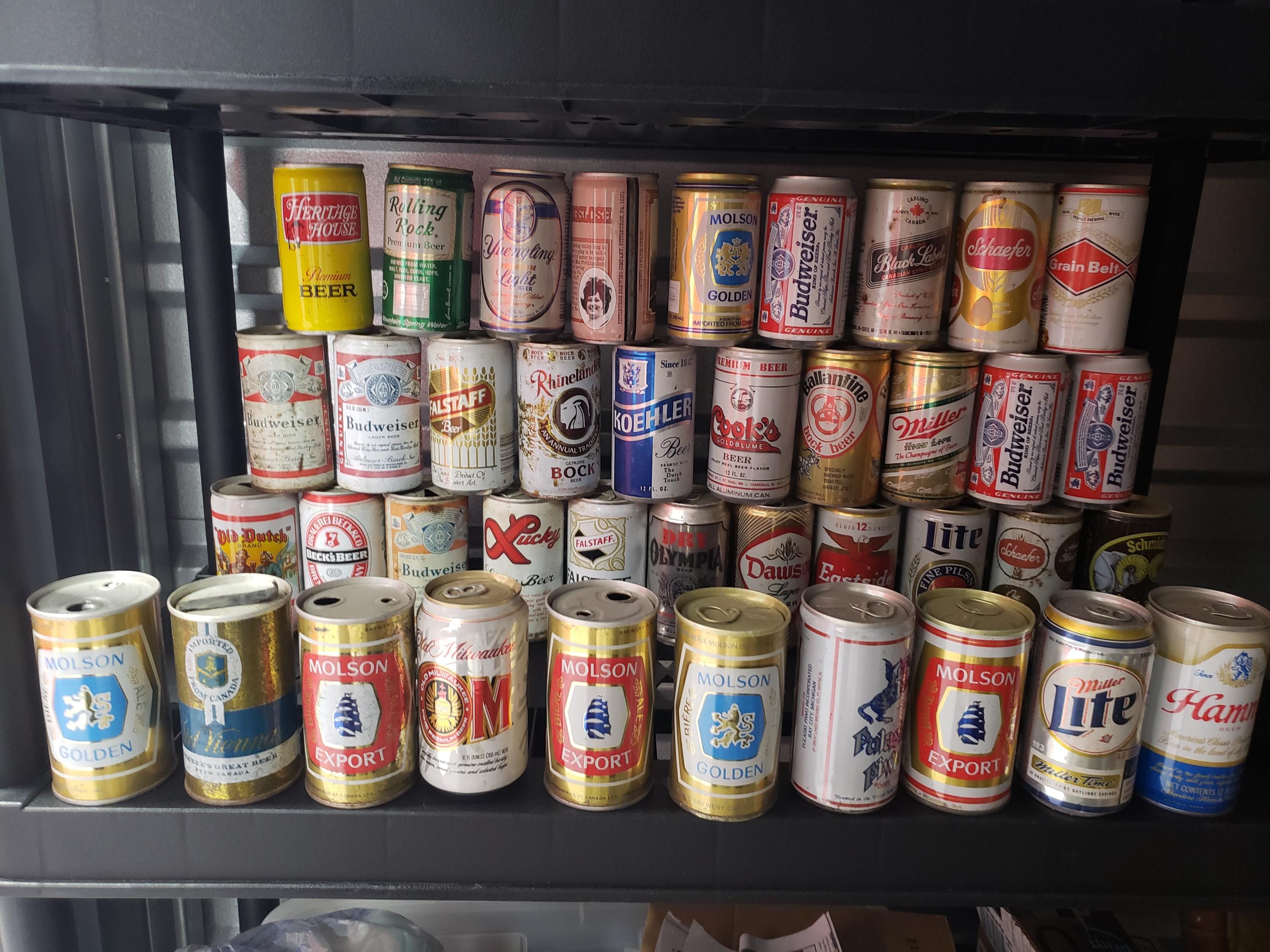 Vintage Budweiser Beer Cans - Etsy Canada