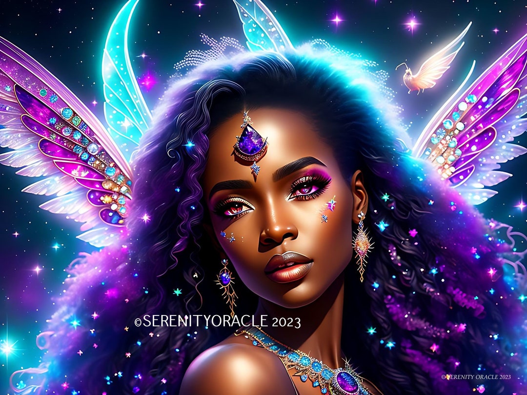 AQUAMARINE A Crystal Goddess by Serenity Oracle Glossy Etsy