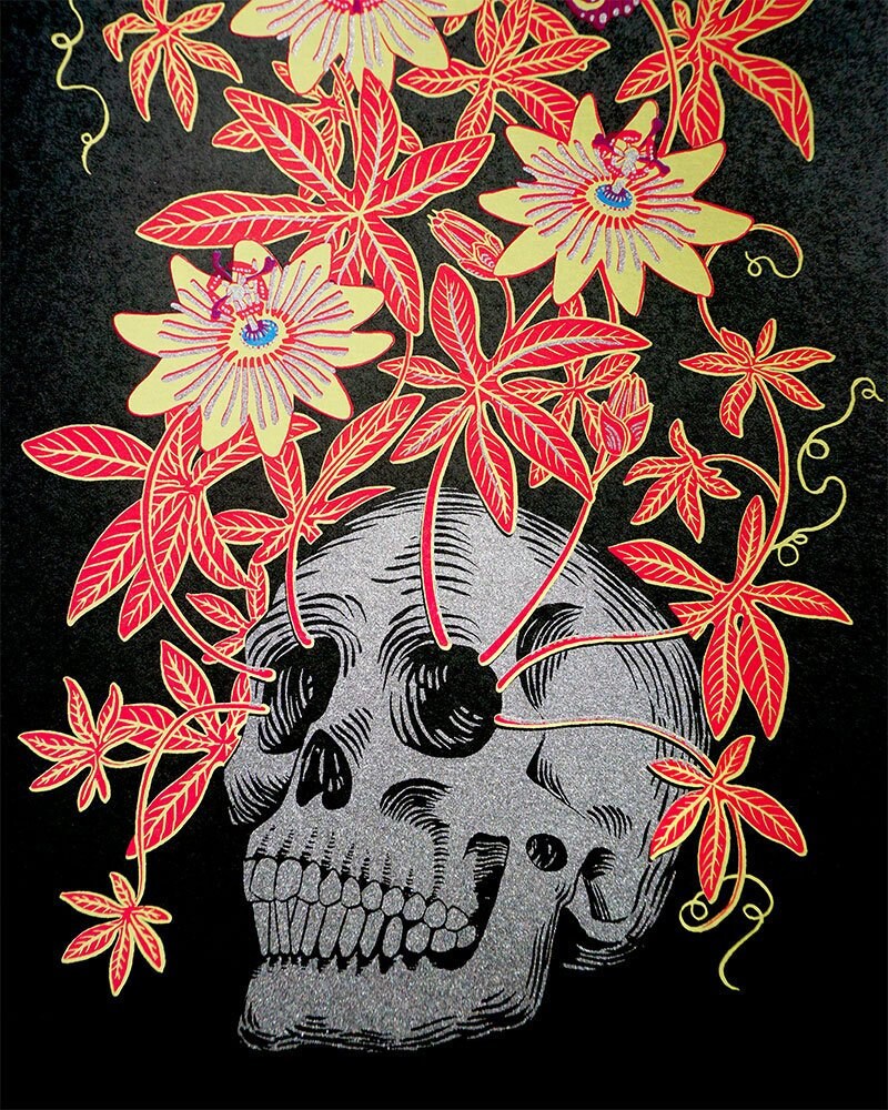 Sérigraphie Vanité