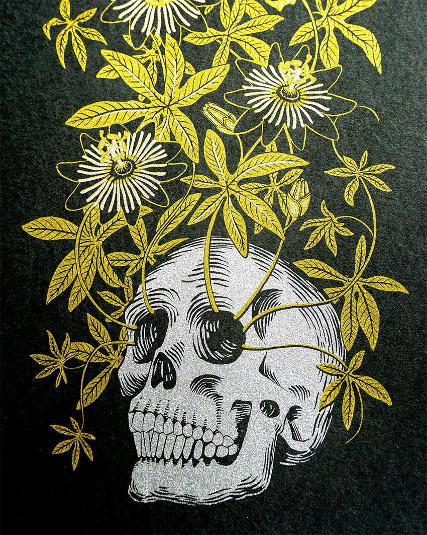 Sérigraphie Vanité