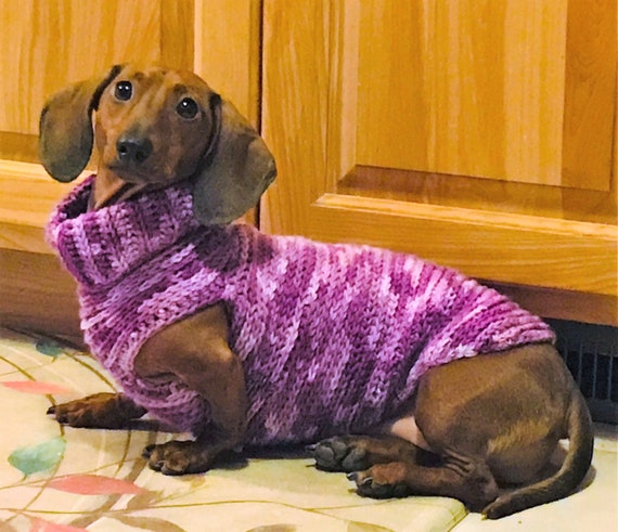 etsy dachshund sweater