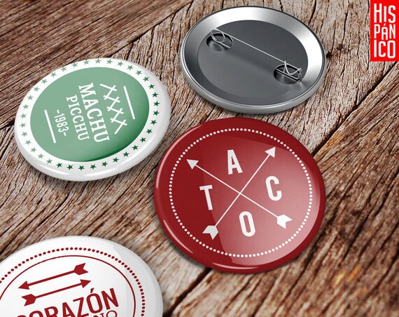 6 Przypinek: Iberoameryka / pins, badges, buttons