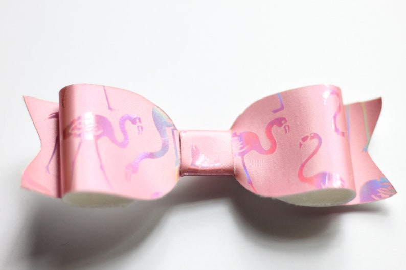Perfectly Pink Faux Leather Bows