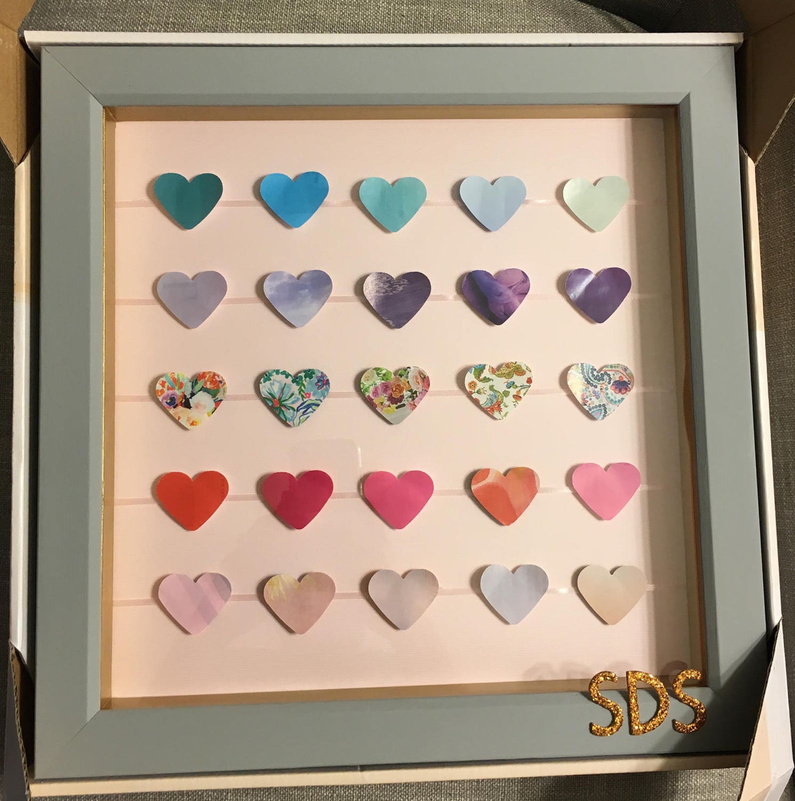 Baby Boy Nursery Gift Custom / Personalized Shadowbox Art and Etsy