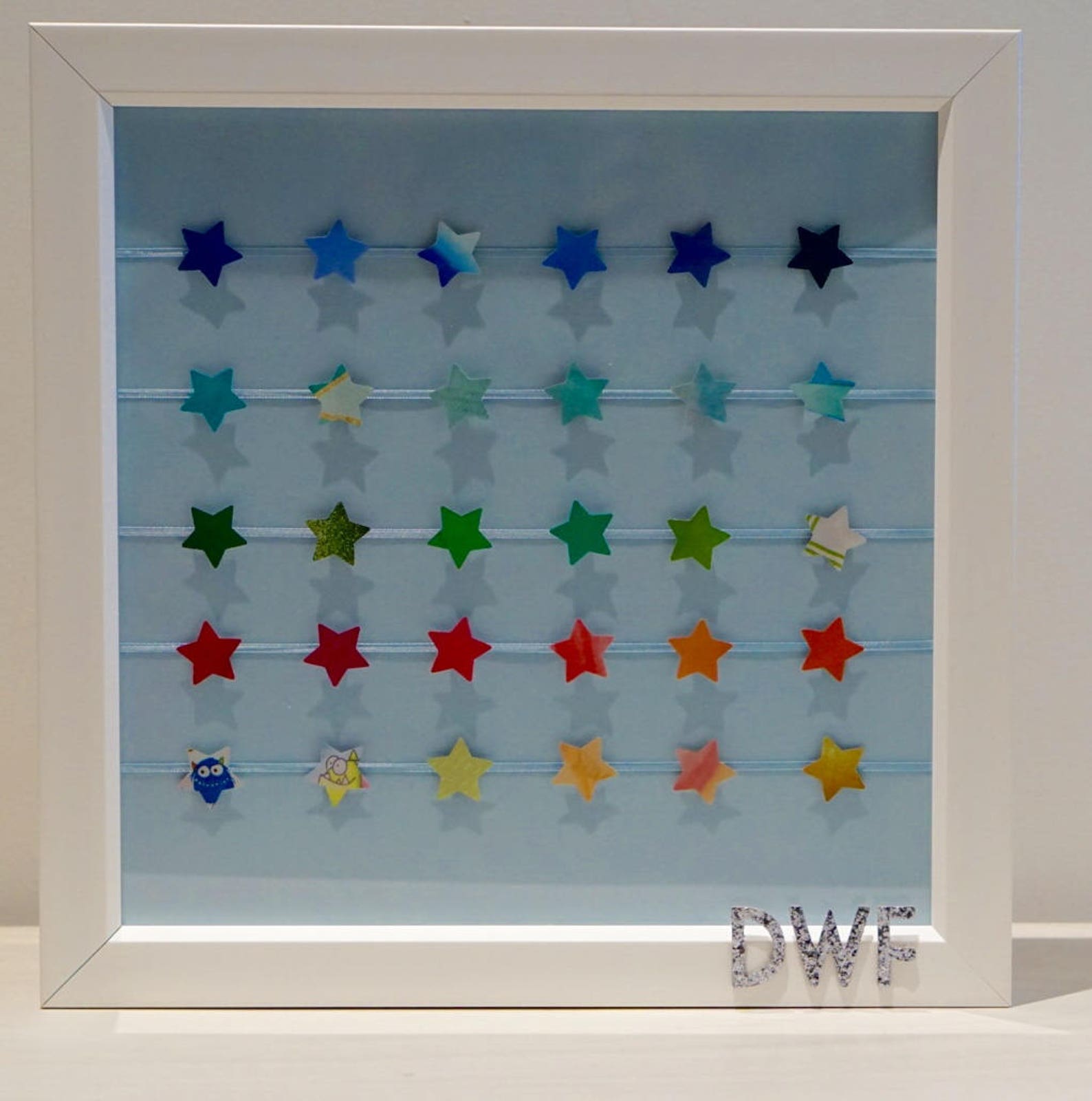 Baby Boy Nursery Gift Custom / Personalized Shadowbox Art and Etsy