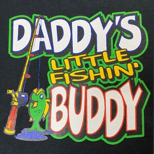 Daddy&#39;s Little Fishin&#39; Buddy T-Shirt / Daddy&#39;s Fishing Buddy / Toddler Fishing T-Shirt / Baby Fishing Buddy Tee