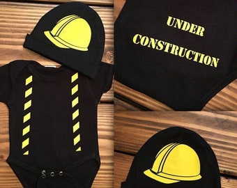 baby construction worker costume