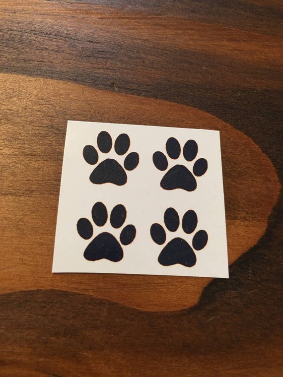 Paw Print Tattoo / Jungle Tattoo / African Animals / Temporary - Etsy Paw Print Tattoo / Jungle Tattoo / African Animals / Temporary - Etsy