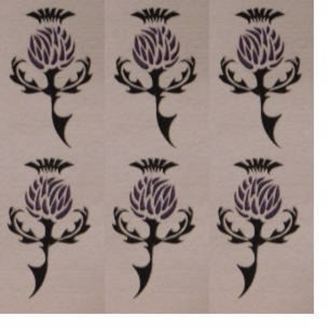 Thistle Tattoo / Celtic Thistle Tattoo / Custom Tattoos / Miniature