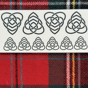 Celtic Heart Temporary Tattoo, Celtic heart, Miniature Tattoos, Free Shipping