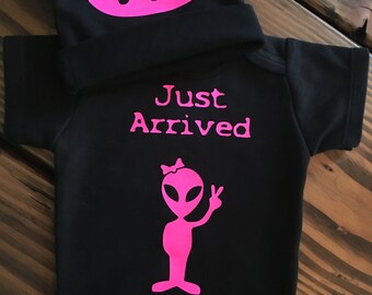 Alien ONESIE® / Roswell Girl Alien Infant ONESIE® / Halloween Baby / Unique Baby Shower Gift