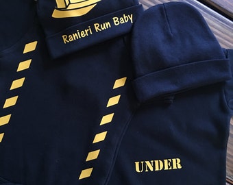 Construction Worker ONESIE®, Two piece outfit, Construction Halloween Costume, Unique Baby Shower Gifts!