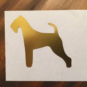 Airedale Terrier Stickers / Dog Stickers and Decals / Dog Gift Wrapping / Dog Envelope Stickers / Terrier Stationary