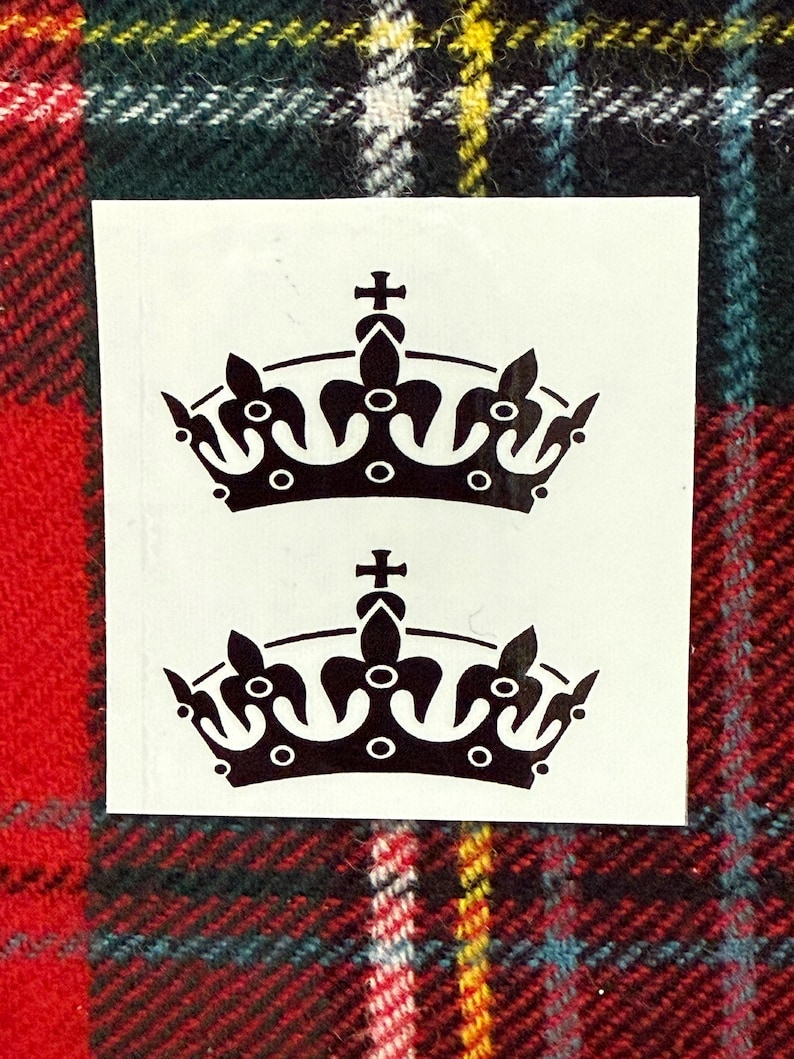 Crown Tiara Temporary Tattoo, Water-resistant, Party Favor Tattoos ...