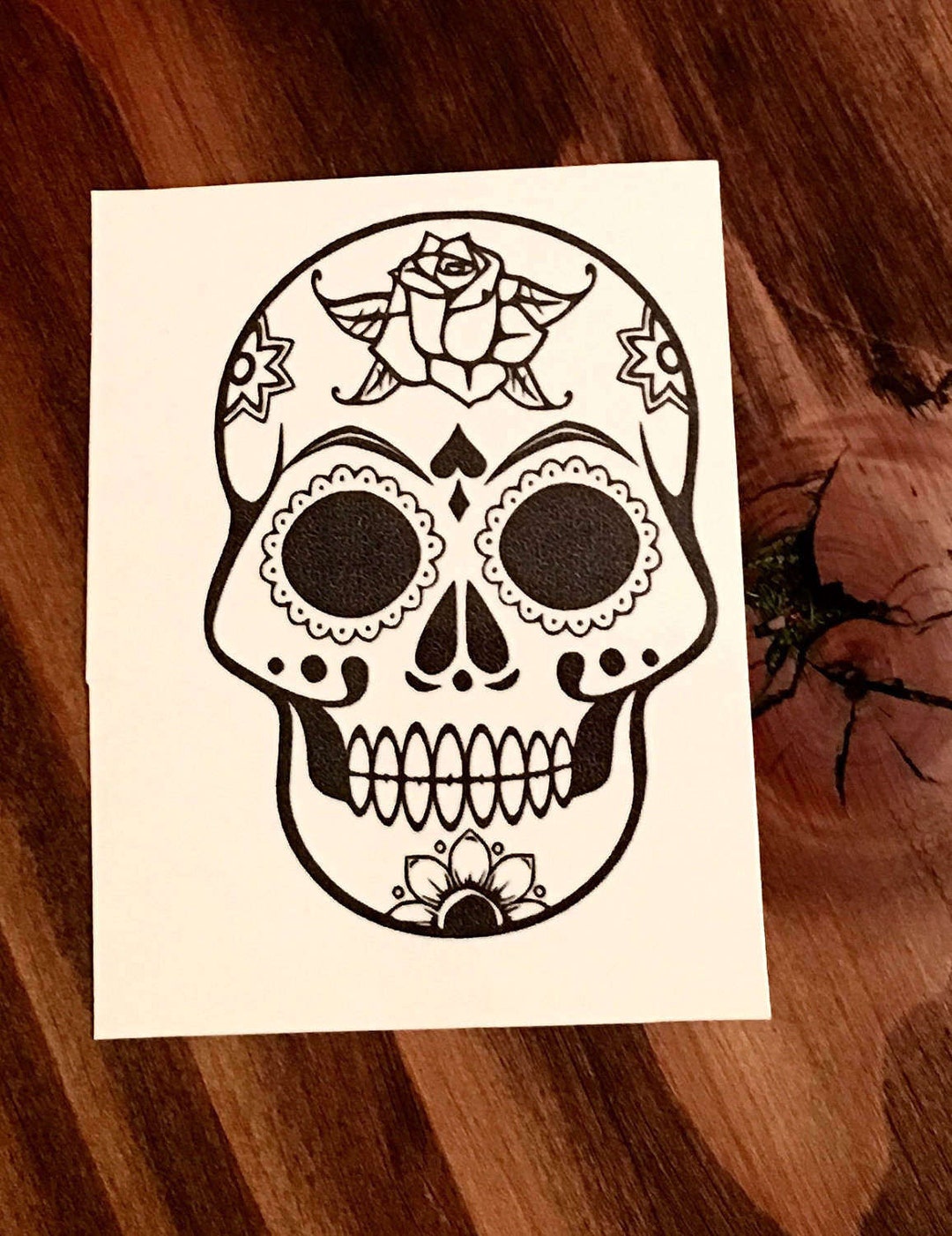 Sugar Skull Tattoo / Tribal Sugar Skull / Halloween Tattoos / Party ...