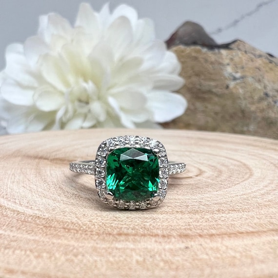 Etsy green ring deals