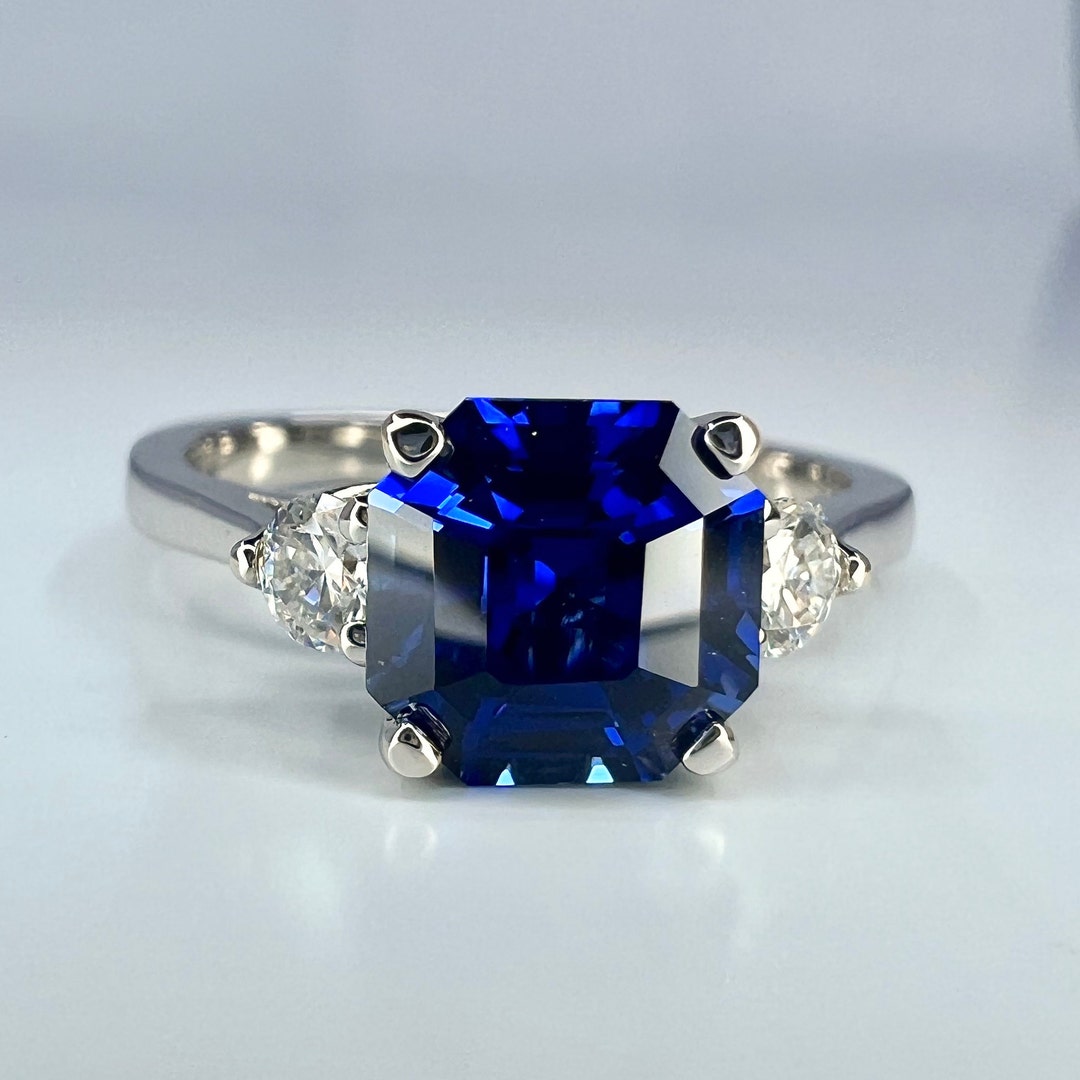 SOPHIE - 1.89CT TEAL SAPPHIRE ENGAGEMENT RING — CUSHLA WHITING