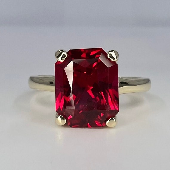 Gem Stone King Sterling Silver Heart Infinity Pendant | 1.33 Ct Red Ruby & White Sapphire
