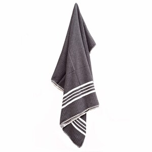 Cotton Turkish Towel without Fringe/ Peshtemal Without Tassle image 4