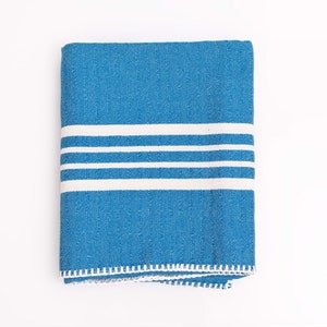 Cotton Turkish Towel without Fringe/ Peshtemal Without Tassle image 7