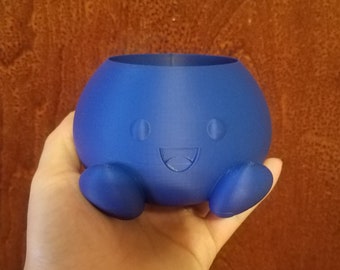 Digital Oddish Pot Planter STL file