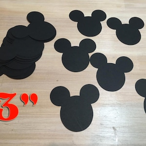 Mickey Mouse Cut-Outs 3 inches (set of 20)