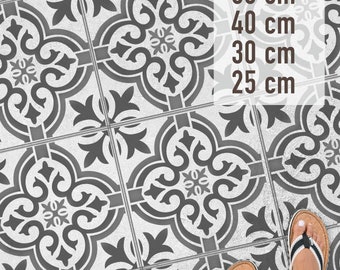 STOCKHOLM - Garden Patio Slab Stencil - Concrete Tile Stencil flower - Patio Floor Stencil for Painting - Floor tile Stencil 50x50 cm 40x40