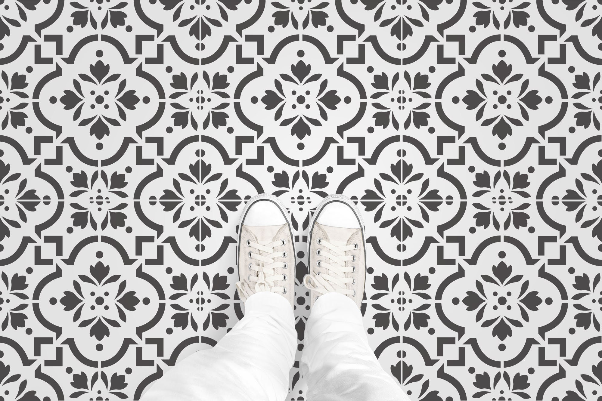 Dekorative Marokkanische Schablone für Wand Möbel Fliesen | Etsy