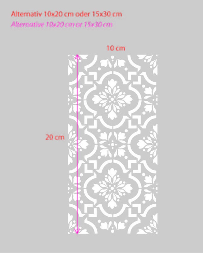 Wall Stencils for Painting Floor Tile Furniture Stencils - Etsy