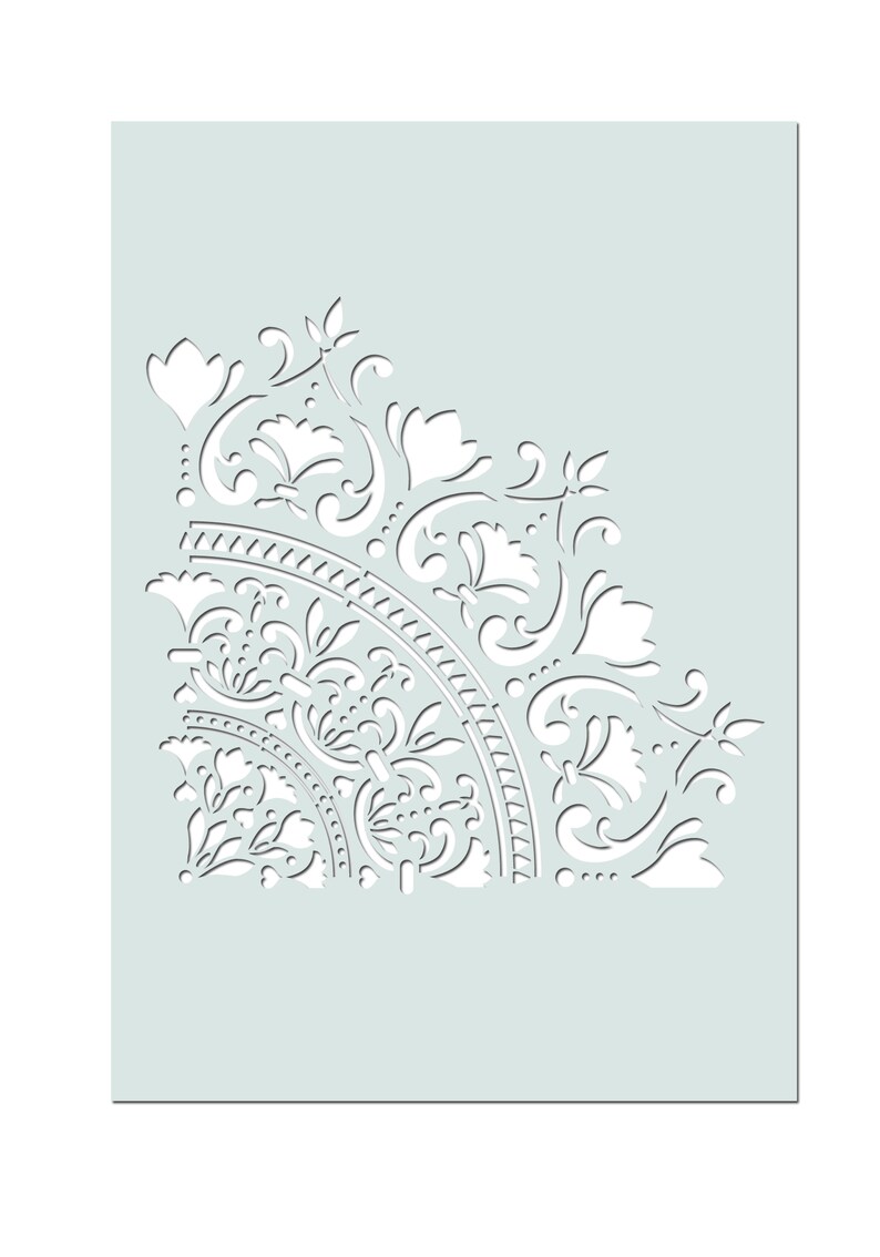 Mandala Wand Schablonen Schablonen für Wand Möbel oder | Etsy