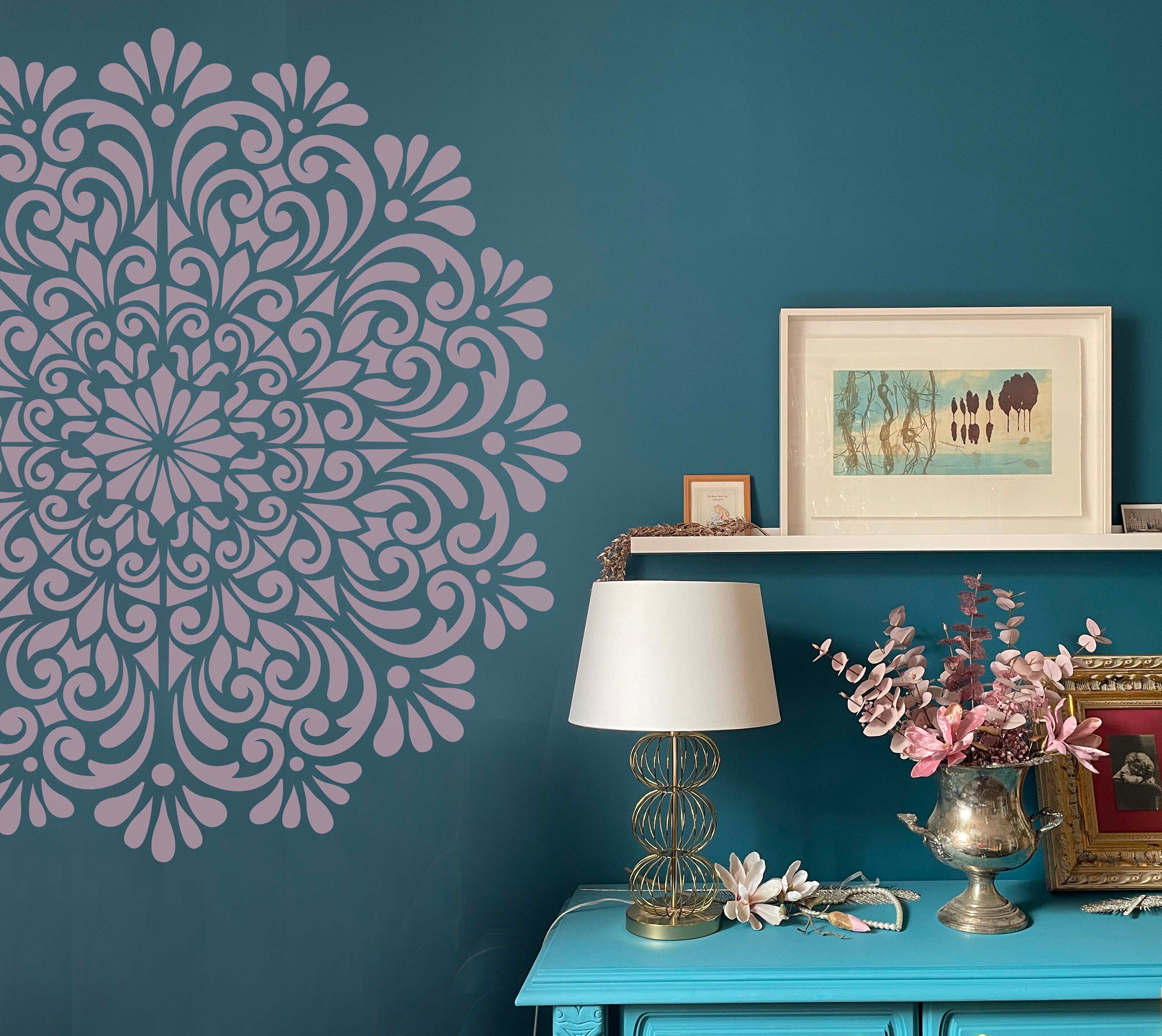 16 Stencil Mandala Comius - Riutilizzabili, 15x15 Cm, Per Pittura E Decorazioni Fai Da Te - Foto 4