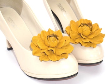 Set De 2 Pinces à Chaussures En Cuir Véritable - Marron - Fait Main - Italie