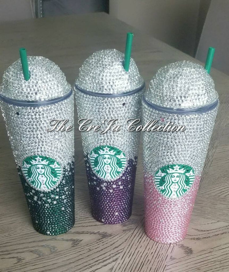 Starbucks Bling Cup Coffee Bling Cup Starbucks Tumbler JLo Etsy