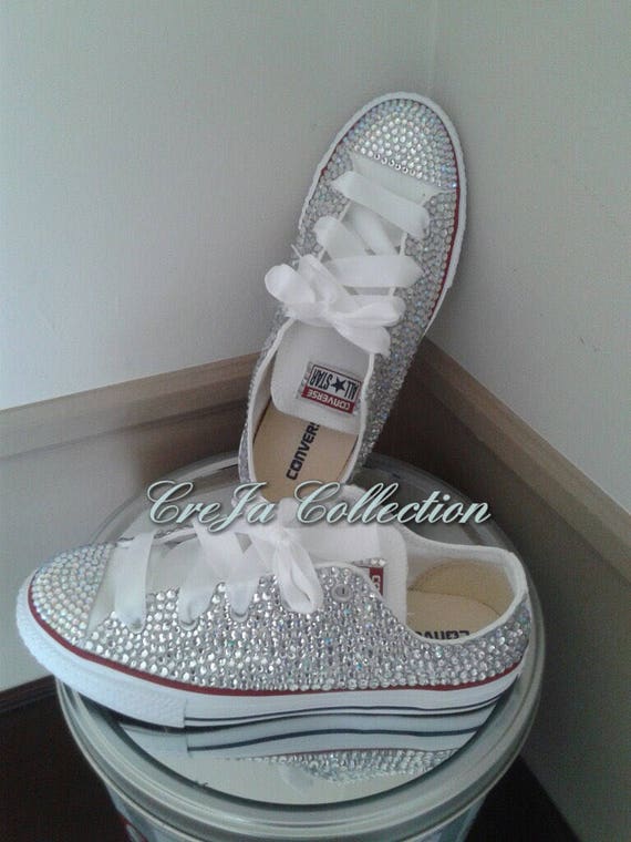 swarovski converse kids