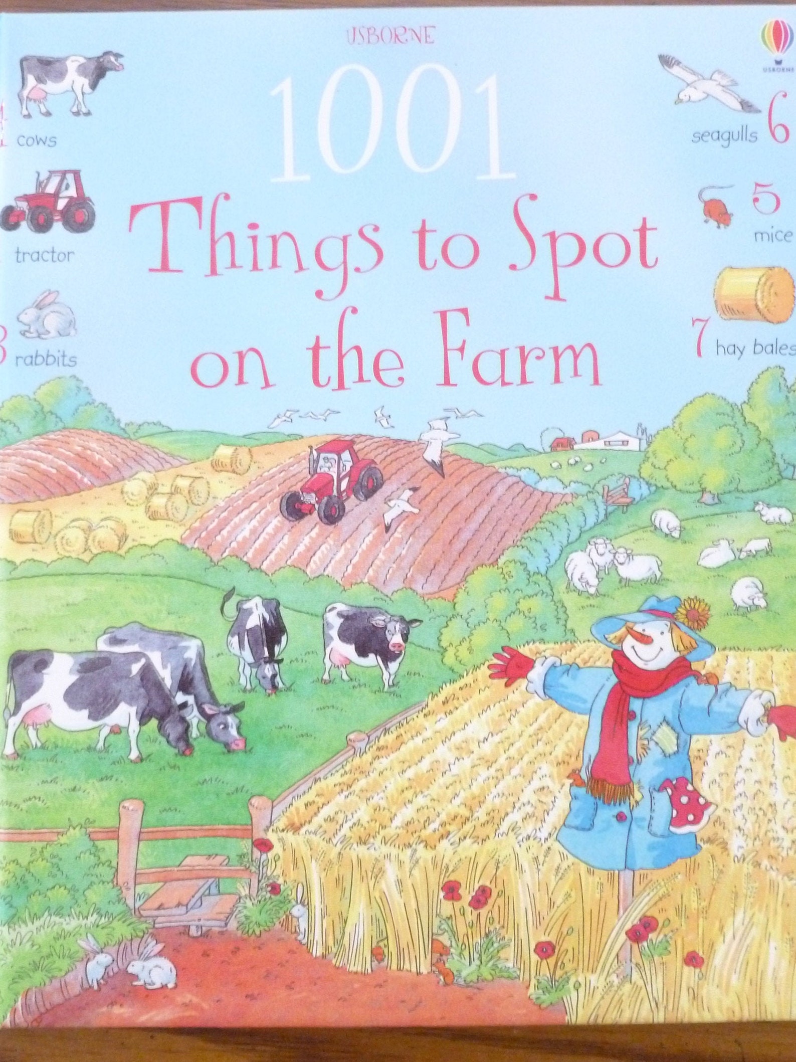 1001 Things to Spot on the Farm hardcover by Usborne Books | Etsy