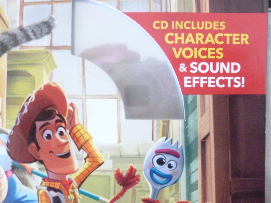 Toy Story 4 Read-Along Storybook and CD Paperback | Etsy