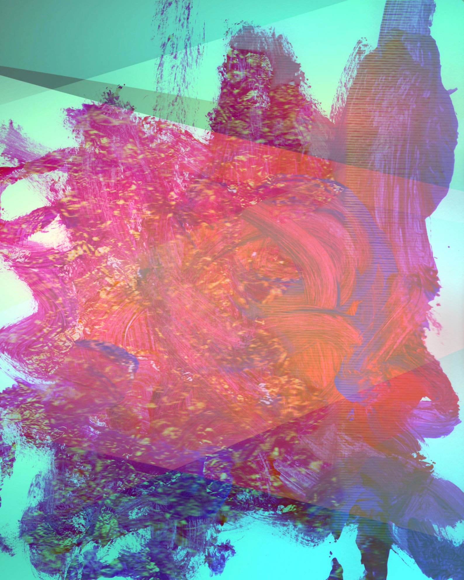 Acrylic Art Print Colorful Art Print Wall Art 8x10 Print Etsy