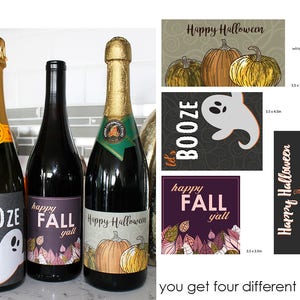 Halloween Wine Labels Halloween Printable Labels Halloween Printable ...